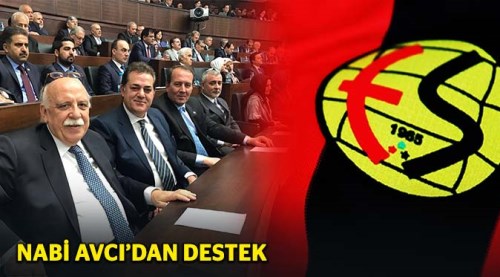 Nabi Avcı'dan Eskişehirspor'a destek