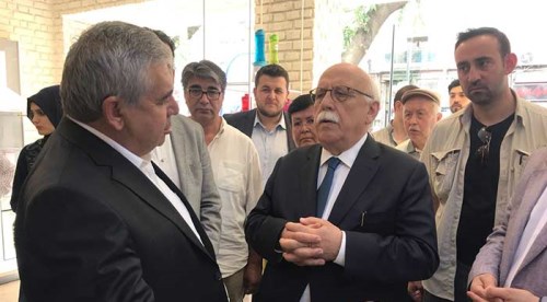 Nabi Avcı Eskişehir'de esnafla buluştu