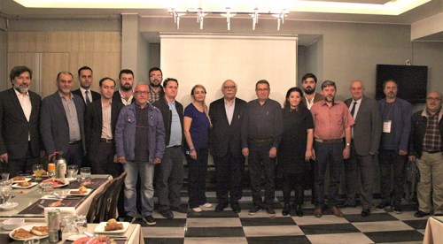 Nabi Avcı Eskişehir'de gazetecilerle buluştu