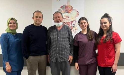 Nadir görülen "akalazya hastalığı" Afyonkarahisar’da tedavi edildi