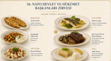 NATO liderlerinin sofrasında 9 şehir! Beştepe menüsünde hangi iller vardı?