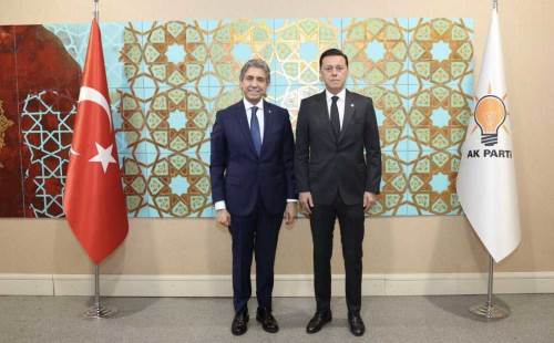 Nebi Hatipoğlu, AK Parti Genel Başkan Yardımcısı'nı ziyaret etti