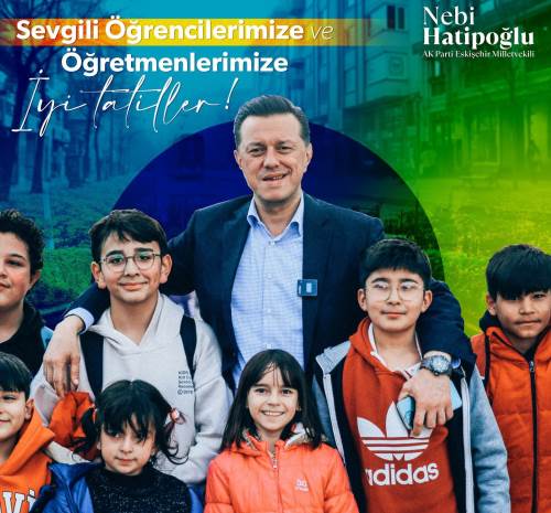 Nebi Hatipoğlu tüm eğitim camiasına emekleri için teşekkür etti