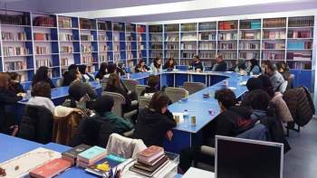 Necip Fazıl Kısakürek Anadolu Lisesinde Kitap Söyleşisi
