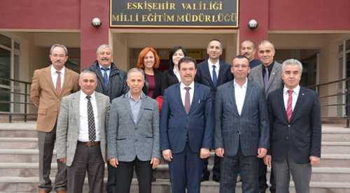 Necmi Özen'e nezaket ziyareti