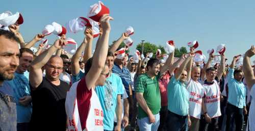 NESTLE ÇALIŞANLARI GREVDE