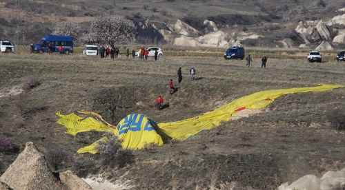 Nevşehir'de balon düştü: 1 ölü 20 yaralı