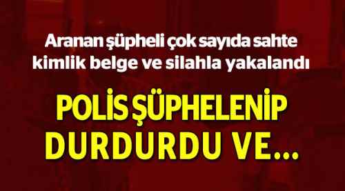 Niğde'de aranıyordu, burada yakalandı!
