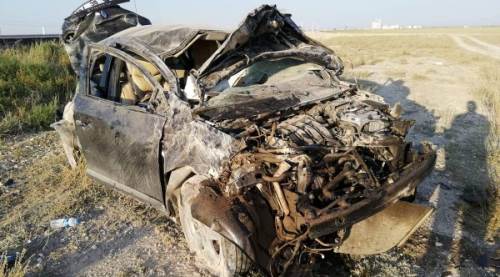 Nişana giden aile kaza yaptı