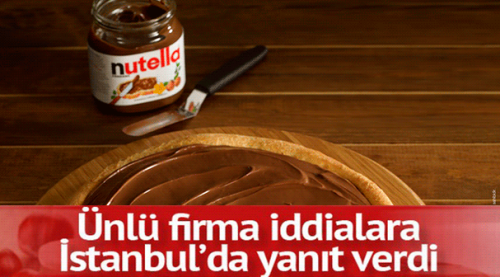 Nutella'dan palm yağı açıklaması