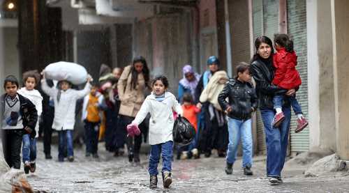 O BÖLGEDEN GÖÇ BAŞLADI