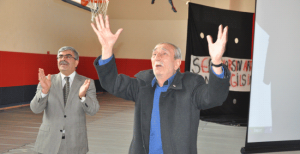 O gol tüneldeki ışığın parıltısı