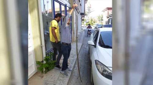 O ilçeyi yılanlar bastı!