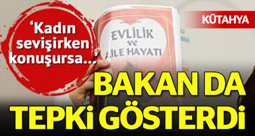 O kitaba hükümet de tepki verdi