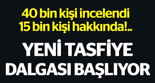 O memurlar görevden atılacak!