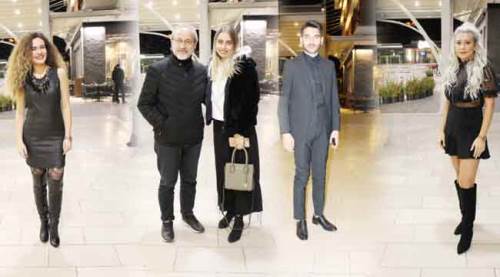 Ödül töreni öncesi göz alıcı parti