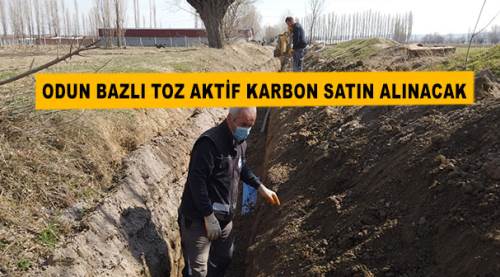 Odun bazlı toz aktif karbon satın alınacak