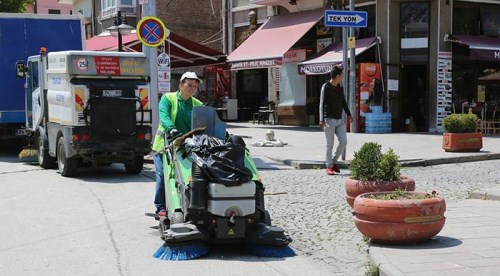 Odunpazarı bayrama hazır