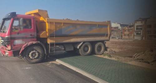 Odunpazarı Belediyesi'ni kızdıran kamyon için acil çağrı!