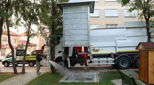 Odunpazarı Belediyesi titizlikle çalışıyor