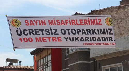 Odunpazarı esnafı park problemine el attı