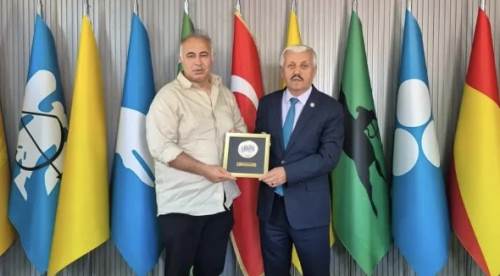 Odunpazarı Kent Konseyi'nden Esnaf ve Sanatkârlar Odaları Birliği'ne ziyaret
