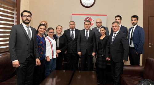 Odunpazarı Kent Konseyi'nden Vali Çelik'e ziyaret