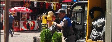  Odunpazarı’nda sokaklar düzenli temizleniyor