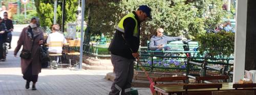 Odunpazarı’nda temizlik mesaisi aralıksız sürüyor