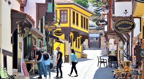 Odunpazarı'nda ziyaretçi hareketliliği