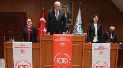 Odunpazarı'ndan 100. Yıl logosu