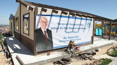 Odunpazarı'ndan Karapınar’a halk merkezi
