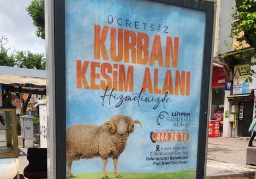Odunpazarı’ndan ücretsiz kurban kesim alanı hizmeti