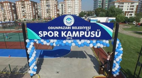 Odunpazarı'ndan ücretsiz spor alanları
