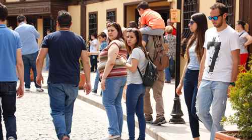 Odunpazarı ziyaretçi akına uğradı