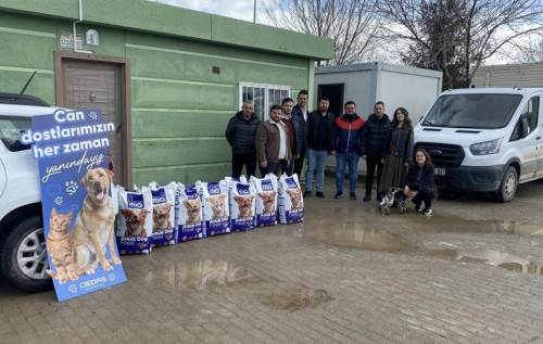 OEDAŞ 5 il genelinde 30 tonu aşan yardımla hayvanları destekliyor