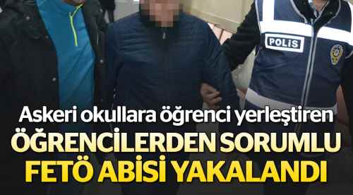 Öğrencilerden sorumlu 'abi' yakalandı