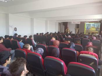 Öğrencilere ’’İş Sağlığı Güvenliği’’ Anlatıldı
