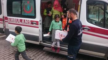 Öğrencilere 112 Acil Çağrı Merkezi Tanıtıldı
