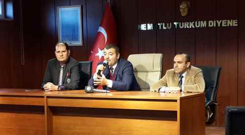 Öğrencilere medyayı anlattı