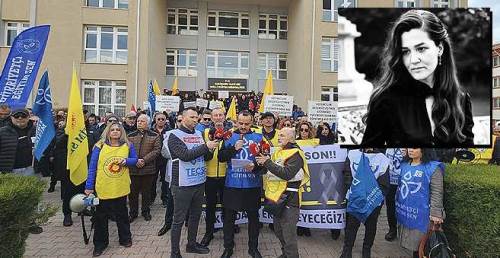 Öğrencisi tarafından katledilen Fatma Nur Çelik için Eskişehir ayağa kalktı!