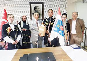 Okçulardan Aksoya ziyaret