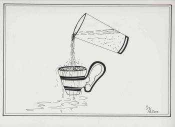 Okuduğu Kitaplardan İlham Alarak Anlamlı Resimler Çiziyor
