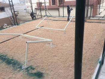 Okul Bahçesine Yeni Halı Saha Yapımı İçin Çalışmalar Başlatıldı
