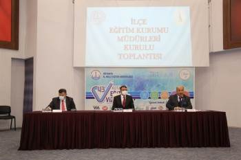 Okul Müdürleriyle Bir Araya Geldi
