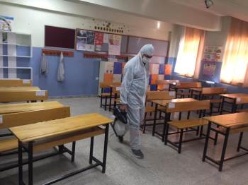Okullarda Dezenfekte Çalışmaları
