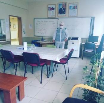 Okullarda Dezenfekte Çalışmaları
