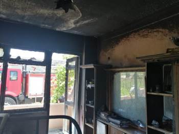 Ölmekten Komşuları Son Anda Kurtardı
