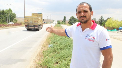 Ölüm yolunda Eskişehir'de bir eve daha ateş düştü