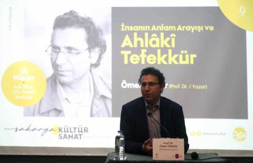 Ömer Türker’den Sakarya’da gençlere özel söyleşi